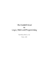 book The Haskell Road to Logic, Maths and Programming (Texts in Computing Series, Vol.4)