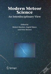 book Modern Meteor Science: An Interdisciplinary View