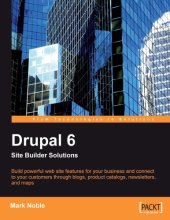 book Drupal 6 Site Builder Solutions