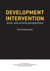 book Development Intervention: Actor and activity perspectives