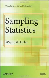 book Sampling Statistics (Wiley Series in Survey Methodology)