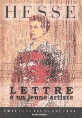 book Lettre à un jeune artiste