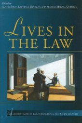 book Lives in the Law (The Amherst Series in Law, Jurisprudence, and Social Thought)