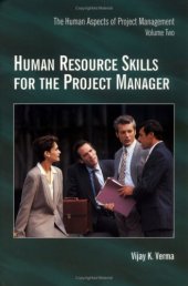 book Human Resource Skills for the Project Manager: The Human Aspects of Project Management,  Volume 2