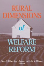 book Rural Dimensions of Welfare Reform