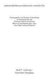 book Das slavische  Henochbuch (Jüdische Schriften aus  hellenistisch-römischer Zeit  JSHRZ  V,7)