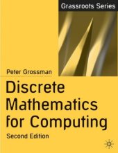 book Discrete Mathematics for Computing (Grassroots)