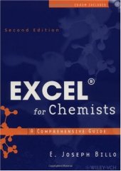 book Excel for Chemists: A Comprehensive Guide, Second Edition