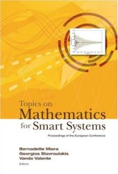 book Topics on Mathematics for Smart Systems: Proceedings of the European Conference Rome, Italy, 26-28 October,2006