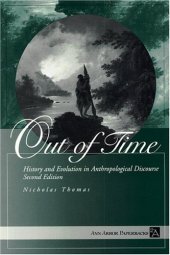 book Out of Time: History and Evolution in Anthropological Discourse (Ann Arbor Paperbacks)