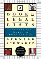 book A Book of Legal Lists: The Best and Worst in American Law, with 150 Court and Judge Trivia Questions