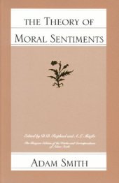 book The Theory of Moral Sentiments (The Glasgow Edition of the Works and Correspondence of Adam Smith, 1)