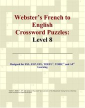 book Webster's French to English Crossword Puzzles: Level 8