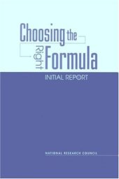 book Choosing the Right Formula