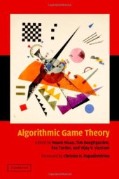 book Algorithmic Game Theory