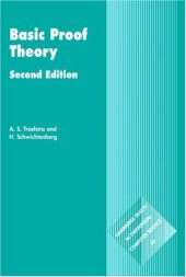 book Basic Proof Theory