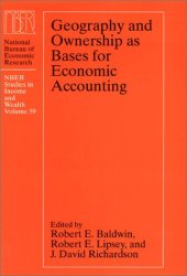 book Geography and Ownership as Bases for Economic Accounting (National Bureau of Economic Research Studies in Income and Wealth)