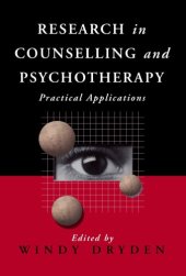 book Research in Counselling and Psychotherapy: Practical Applications