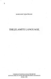 book The Elamite language (Documenta Asiana)