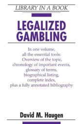 book Legalized Gambling (Library in a Book)