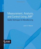 book Measurement, Analysis, and Control Using Jmp: Quality Techniques for Manufacturing