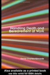 book Bereavement at Work: A Pratical Guide for Supporting People at a Critical Time