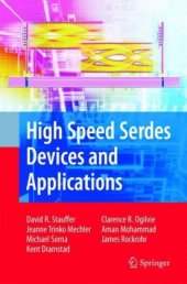 book High Speed Serdes Devices and Applications