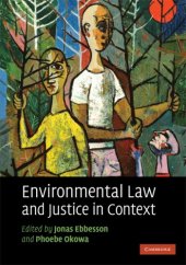 book Environmental Law and Justice in Context