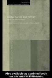 book Globalisation and Poverty: Channels and Policy Responses