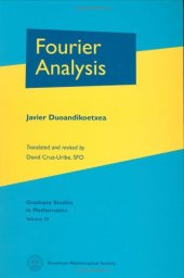 book Fourier Analysis