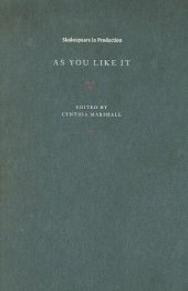 book As You Like It (Shakespeare in Production)