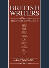 book BRITISH WRITERS, Retrospective Supplement I