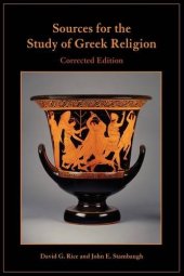 book Sources for the Study of Greek Religion, Corrected Edition (Sources for Biblical Study #14)