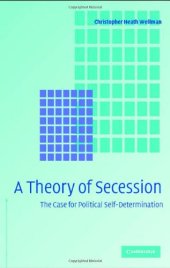 book A Theory of Secession