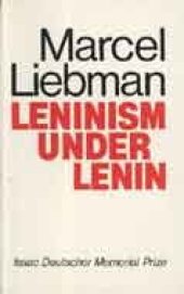 book Leninism Under Lenin