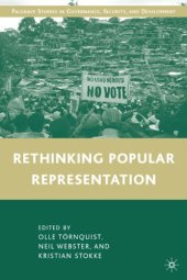 book Rethinking Popular Representation (Palgrave Studies in Governance, Security and Development)