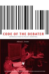 book Code of the Debator: Introduction to Policy Debating