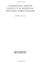 book Fashioning Jewish Identity in Medieval Western Christendom