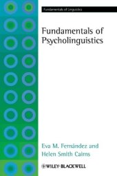 book Fundamentals of Psycholinguistics (Fundamentals of Linguistics)