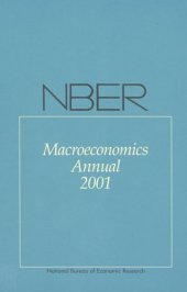 book NBER Macroeconomics Annual 2001