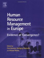 book HRM in Europe: Evidence of Convergence?