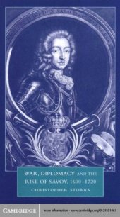 book War, Diplomacy and the Rise of Savoy, 1690-1720