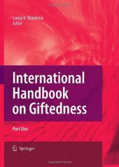 book International Handbook on Giftedness