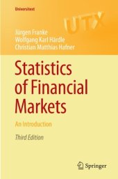 book Statistics of Financial Markets: An Introduction