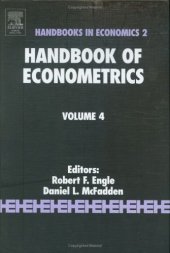 book Handbook of Econometrics, Volume 4