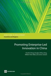 book Promoting Enterprise-led Innovation in China (Directions in Development) (Directions in Development, Countries and Regions)