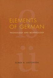 book Elements of German: Phonology and Morphology