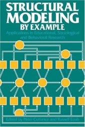 book Structural Modeling by Example: Applications in Educational, Sociological, and Behavioral Research