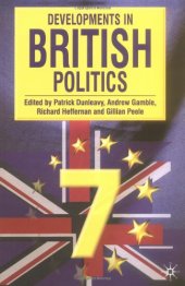 book Developments in British Politics 7: Seventh Edition (Bk.7)