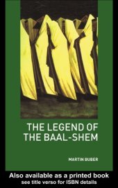 book The Legend of the Baal-Shem